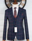 Marco Milano Men's Plaid Suits - Brand New - 1