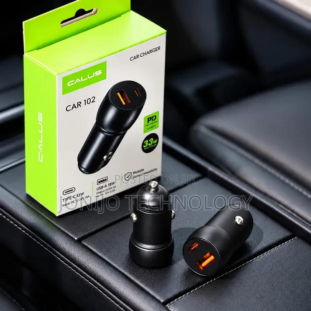 Calus 33W USB-C & USB-A Car Charger - 1