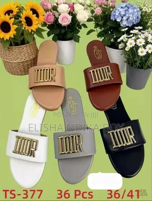 EGO Multicolor Classic Sandals - Brand New
