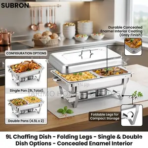 Brand New 9L Double Chafing Dish