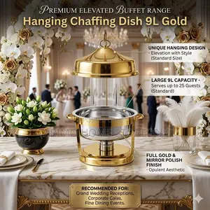 Hanging Dish Gold 9L