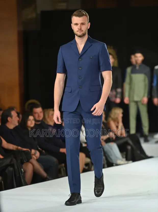 Men's Pulalang Kaunda Short-Sleeve Suit - 1