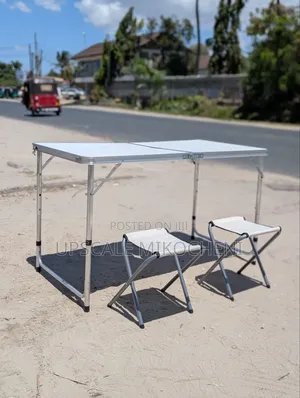 AMP Camping Table with 2 Chairs