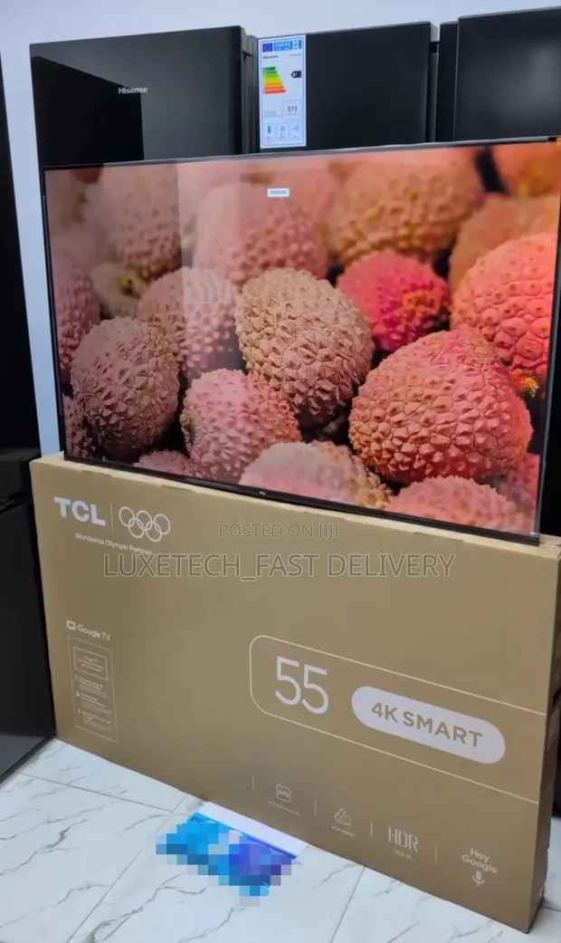 TCL 55V6D 55 Inch 4K Google Smart TV - 1