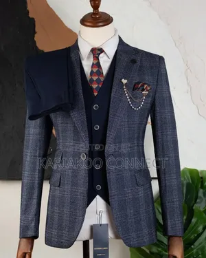 Midnight Edge Marcelino Suit (3 Pieces)