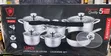 Kaisa Villa Seti ya Vyombo 12 vya Kupikia vya Stainless Steel - 1