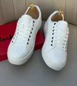 Men's White Plein Loafers - 5