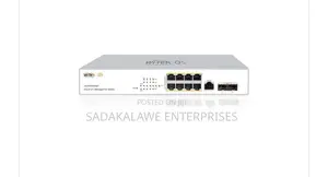 Wi-Tek WI-PCMS310GF 8-Port Gigabit PoE Switch + 2 SFP