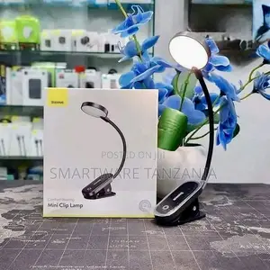 Baseus Mini Clip Lamp with Flexible Neck - LED Reading Light
