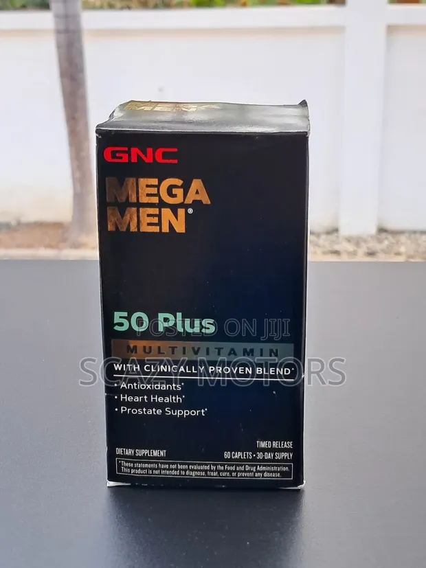 GNC Mega Men 50 Plus Multivitamin - 1