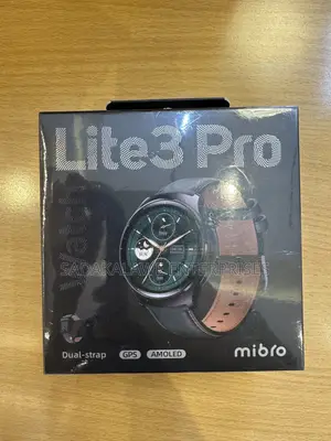 Brand New Mibro Watch Lite 3 Pro Smartwatch (GPS, Dual-Strap)