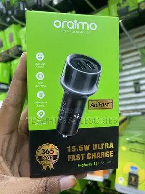 Oraimo Highway 15 15.5W Dual USB Car Charger