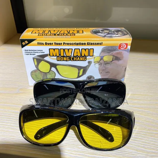 HD Vision Anti-Glare Night Driving Goggles - 1