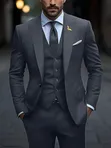 Men's Multicolor Fashion Suits - 2