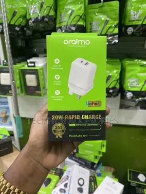 Oraimo 20W Rapid Charger - Lightning