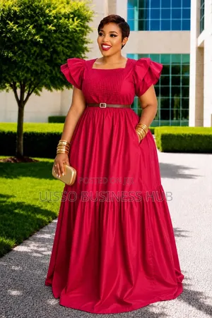 Women's Long Dress - Multicolor