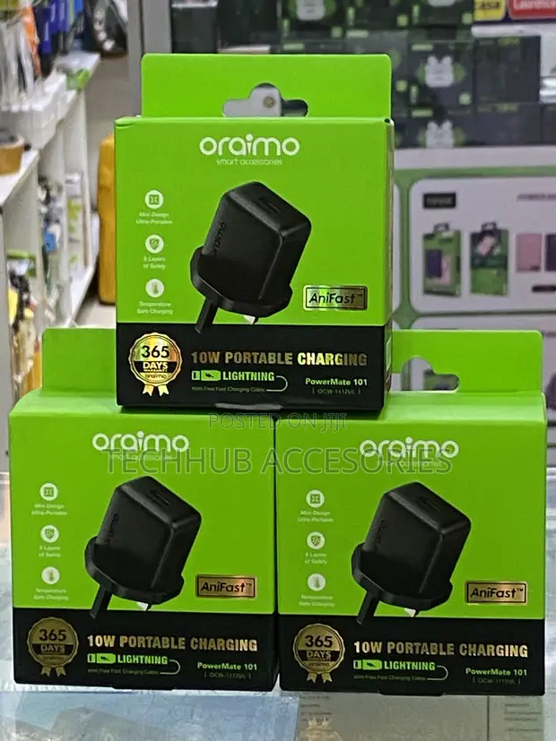 Oraimo 10W Lightning-USB Portable Charger - 1