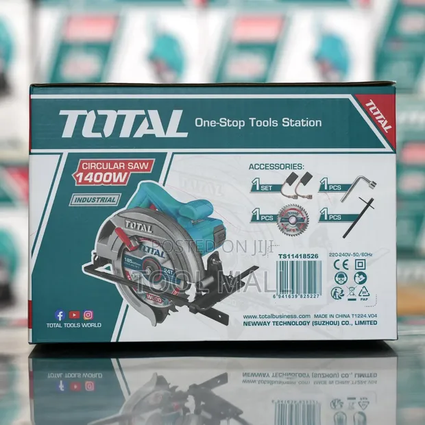 Total Circular Saw 1400W Industrial - 1