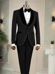 Premium Black Groom's Suit - 3