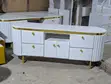 Showcase Case White 5 Fut TV Stand - 1