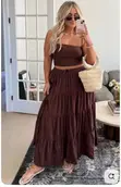 Tiered Maxi Skirt - 3