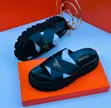 Luxe Heels Black Chunky Lug Sandals - 1