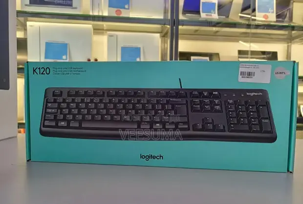 Logitech K120 Wired USB Desktop Keyboard - 1