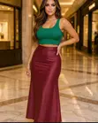 Women's Silk Skirt - 2