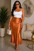Women's Silk Skirt - 3