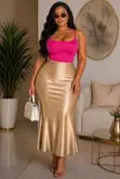 Women's Silk Skirt - 4