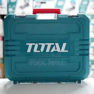 Total Cordless 2pc Combo Kit: Mini Cut-Off Tool + Impact Drill TCKLI20255