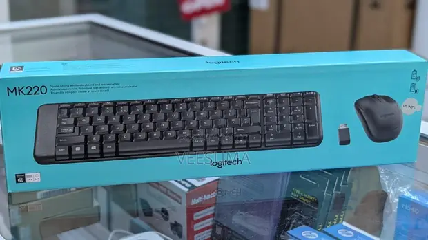 Logitech MK220 Wireless Keyboard and Mouse Combo - 1