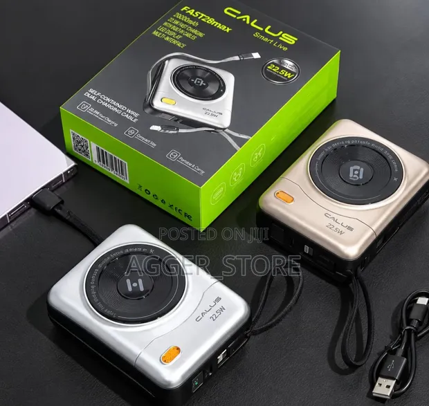 Calus Fast28max 20000mAh 22.5W Magnetic Wireless Power Bank - 1