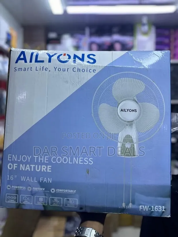 Ailyons 16" Wall Fan (Model FW-1631) - 1