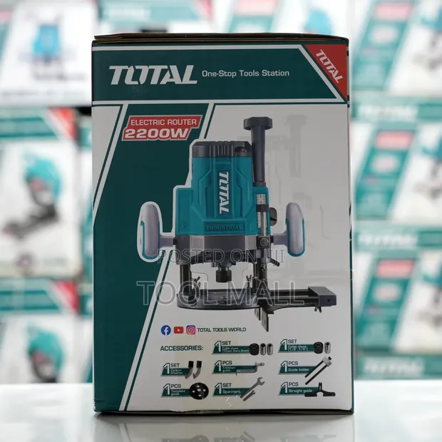 Total 2200W Industrial Electric Router - 1