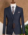 Marco Lorenzo Single Button Suit - Gray - 1