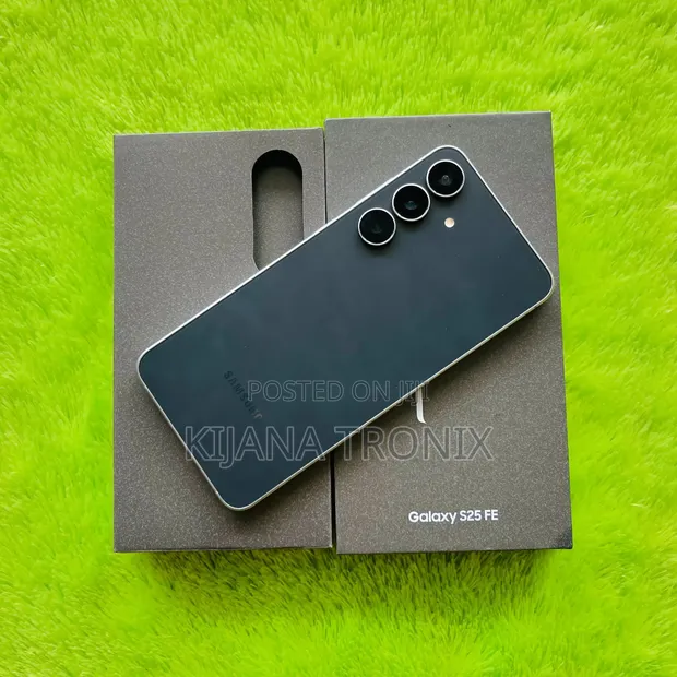 New Samsung Galaxy S25 FE 256GB Black - 1