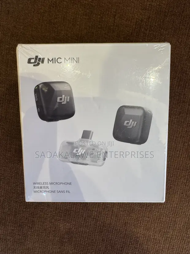 DJI Mic Mini Wireless Microphone (2 TX + 1 RX) - Brand New - 1