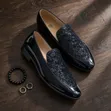 Elan Crown Patent Loafers - Black - 2