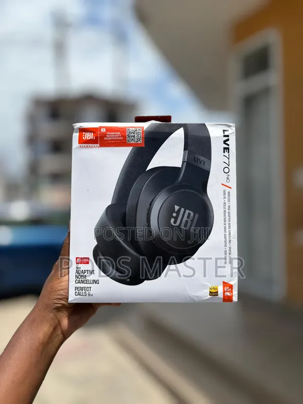 JBL Live 770 NC Headphones - Brand New - 1