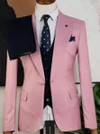 Suti ya Kiume Mario Casas Pinki na Bluu - 4
