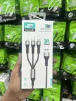 Reshurk 3-in-1 USB Fast Charging Data Cable - 1