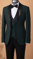 New Emerald Green 3-Piece Tuxedo - 3