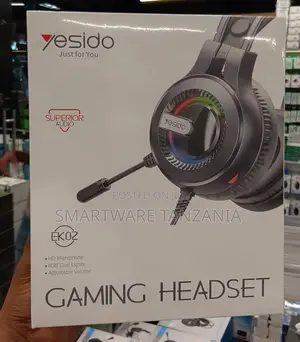 Yesido EK02 Gaming Headset with HD Mic, RGB