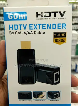 HDTV Extender over Cat-6/6a, 60m, Full HD 1080p