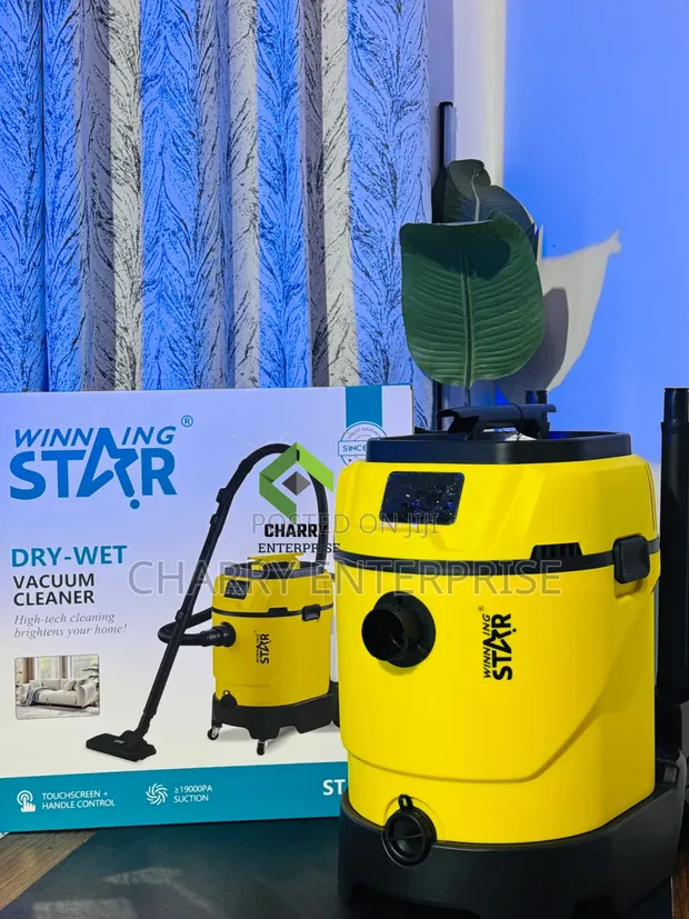 Winning Star Digital Touch Screen Vacuum Cleaner 1400W Wet & Dry 35L - 1