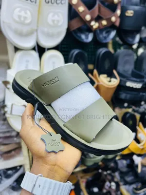 Boss Single Strap Slides - Aurel Brand