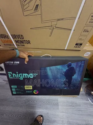 Green Lion Enigma 27" Gaming Monitor - Brand New