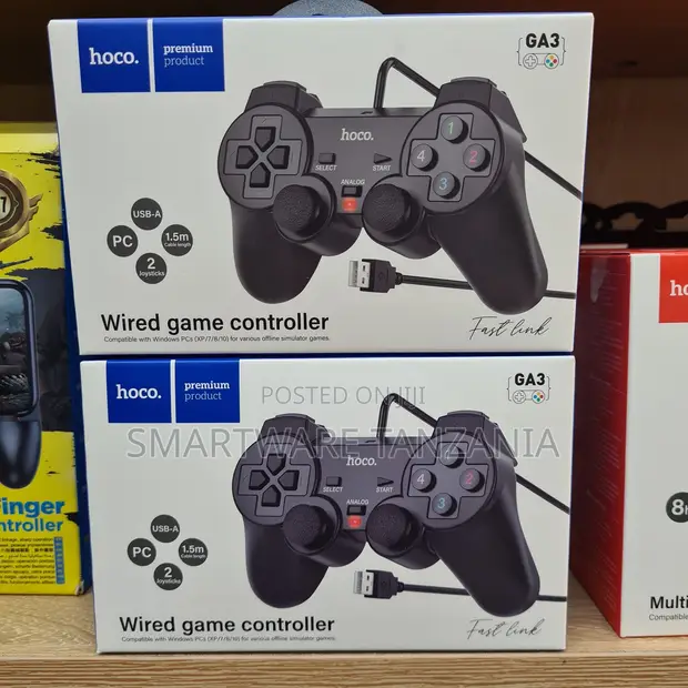 Hoco Wired Game Controller USB-A for PC - 1