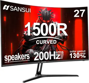 Sansui 27" Curved Monitor (20Hz)